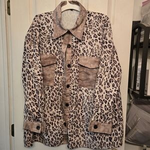 2lx Leopard Spring Jacket